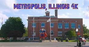 This Town Has A Giant Superman Statue: Metropolis, Illinois 4K.
