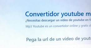 Convertidor YouTube / MP3 que mejor nos ha funcionado #converter #youtube #mp3