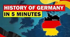 Full History of Germany In 5 Minutes