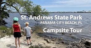 St Andrews State Park Campsite Tour - Sites 1-61