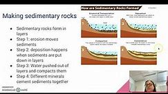How Sedimentary Rocks Form - Compaction & Cementation