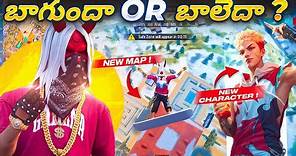 Winter land Free Fire is Back! New Update Good or Bad Gameplay in Free Fire in Telugu