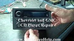 Chevrolet and GMC Single CD Player Repair