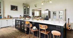 A glamorous country kitchen for British style icon Pearl Lowe