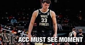 Wake Forest's Matthew Marsh Doubles Up On The Dunk | ACC Must See Moment