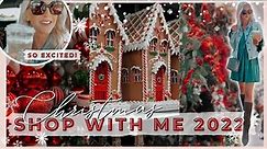 2022 CHRISTMAS SHOP WITH ME / CHRISTMAS DECOR / CHRISTMAS AT HomeGoods, Hobby Lobby, Target, & MORE