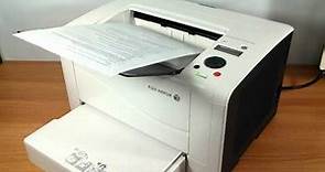 Fuji Xerox DocuPrint P255 dw Printing Test #2