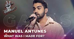 Manuel Antunes - "What Was I Made For?" | Final | The Voice Portugal 2023