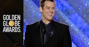 Jim Carrey Wins Best Actor Motion Picture Drama - Golden Globes 1999