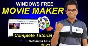 How To Use Windows Movie Maker - Full Tutorial 2024 (+ Download Link)