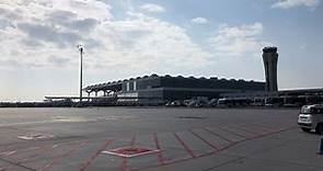 Malaga Airport Terminal 3 from the new runway
