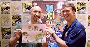 Scott Menville interview for Teen Titans Go! vs Teen Titans at SDCC