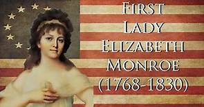 First Lady Elizabeth Monroe of the United States of America