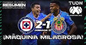 Resumen y goles | Cruz Azul 2-1 Chivas | Liga Mx Apertura 22 -J17 | TUDN