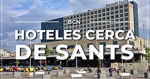 ➤ 6 hoteles cerca de la ESTACIÓN DE SANTS en Barcelona 🏨 #056