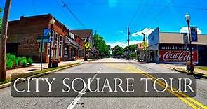 Powder Springs, GA - City Square - 4K Virtual Walking Tour