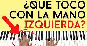 Como Tocar Con La Mano Izquierda | Piano Tutorial