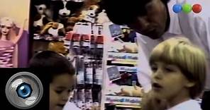 Marcelo Tinelli, cámara oculta en juguetería, Parte 1 - Videomatch 98