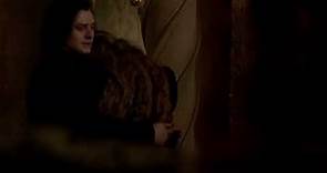The White Queen: Richard comforts Elizabeth of York after Edward IV's death | 1x8