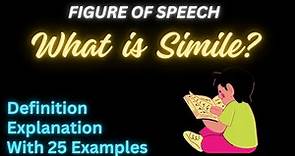 What Is Simile | Learn With Examples And Explanation |