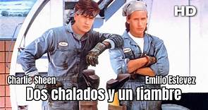 Dos chalados y un fiambre (1990) Charlie Sheen, Emilio Estévez