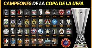 COPA de la UEFA (1972-2009) 🏆 Todos los CAMPEONES y FINALES (1ª parte)