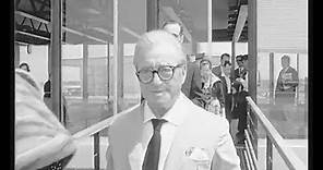 Claude Rains in Italy in 1961