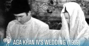 Aga Khan IV's Wedding in Paris, France (1969) | British Pathé