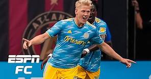 Jakob Glesnes scores incredible equalizer in Philadelphia's comeback vs. Atlanta | MLS | Highlights