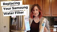 Replacing Your Samsung Water Filter in a French Door Refrigerator