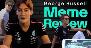George Russell Reacts to his HILARIOUS 2023 Memes! 😂
