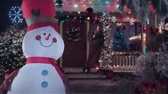 TV Commercial Spot - Lowe's Presents How To Make A Snowman While Eating a Turkey Leg