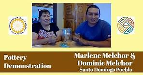 Native Pottery Demonstration with Marlene Melchor and Dominic Melchor (Santo Domingo Pueblo)