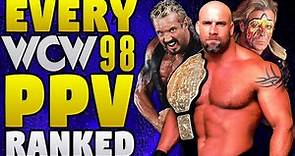 Every WCW PPV Of 1998 Ranked from WORST To BEST