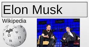 Elon Musk | Wikipedia