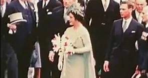 Reverencias al rey Jorge VI de Inglaterra y la reina Isabel en junio de 1939