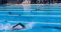 Would you train with Wattel? 😍 4x European Champion Marie Wattel showing us her training and demonstrating her technique in the pool 💪 #Swimming 📷 Marie Wattel | European Aquatics