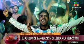 😱 El pueblo de Bangladesh celebra a la Selección Argentina