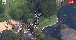 #LIVE: Freedom Rally in Victoria Park, Camperdown