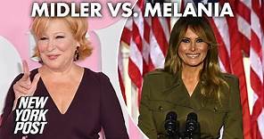 Bette Midler calls Melania Trump ‘illegal alien’ during RNC 2020 tweetstorm | New York Post