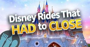 20 Disney Rides That Had to Close (and Why)