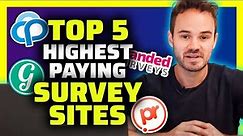 5 Best Paid Survey Sites For 2023 (Start Earning Fast!)