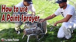 How To Use a Paint Sprayer.