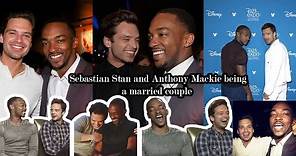 Sebastian Stan and Anthony Mackie being a married couple for 8 minutes and 47 seconds