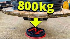 Can This Reel Holder Handle 800Kg of SWA Armoured Cable?
