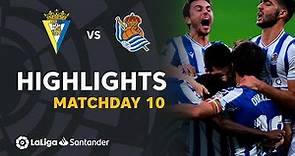Highlights Cádiz CF vs Real Sociedad (0-1)