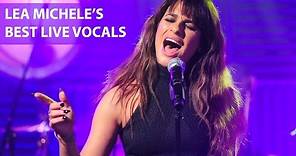 Lea Michele's Best Live Vocals