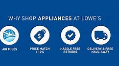 Lowe's Canada - Why shop appliances at Lowe's? ✅ Collect...
