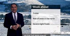 10 DAY TREND 14-01-24 - BBC WEATHER - UK WEATHER FORECAST A cold start to the week but... #ukweather
