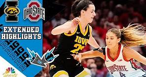 HIGHLIGHTS: Iowa vs. Ohio State | Big Ten Women's Basketball | 1/21/2024 | NBC Sports